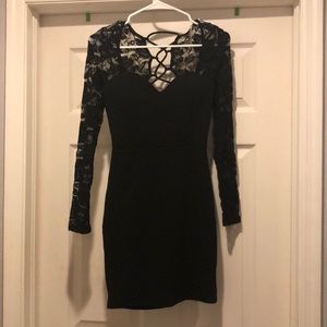 Black dress never worn tags still on